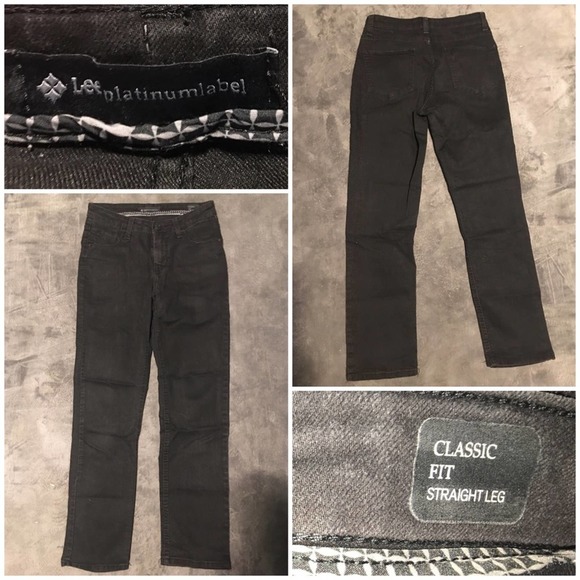 lee platinum classic fit straight leg